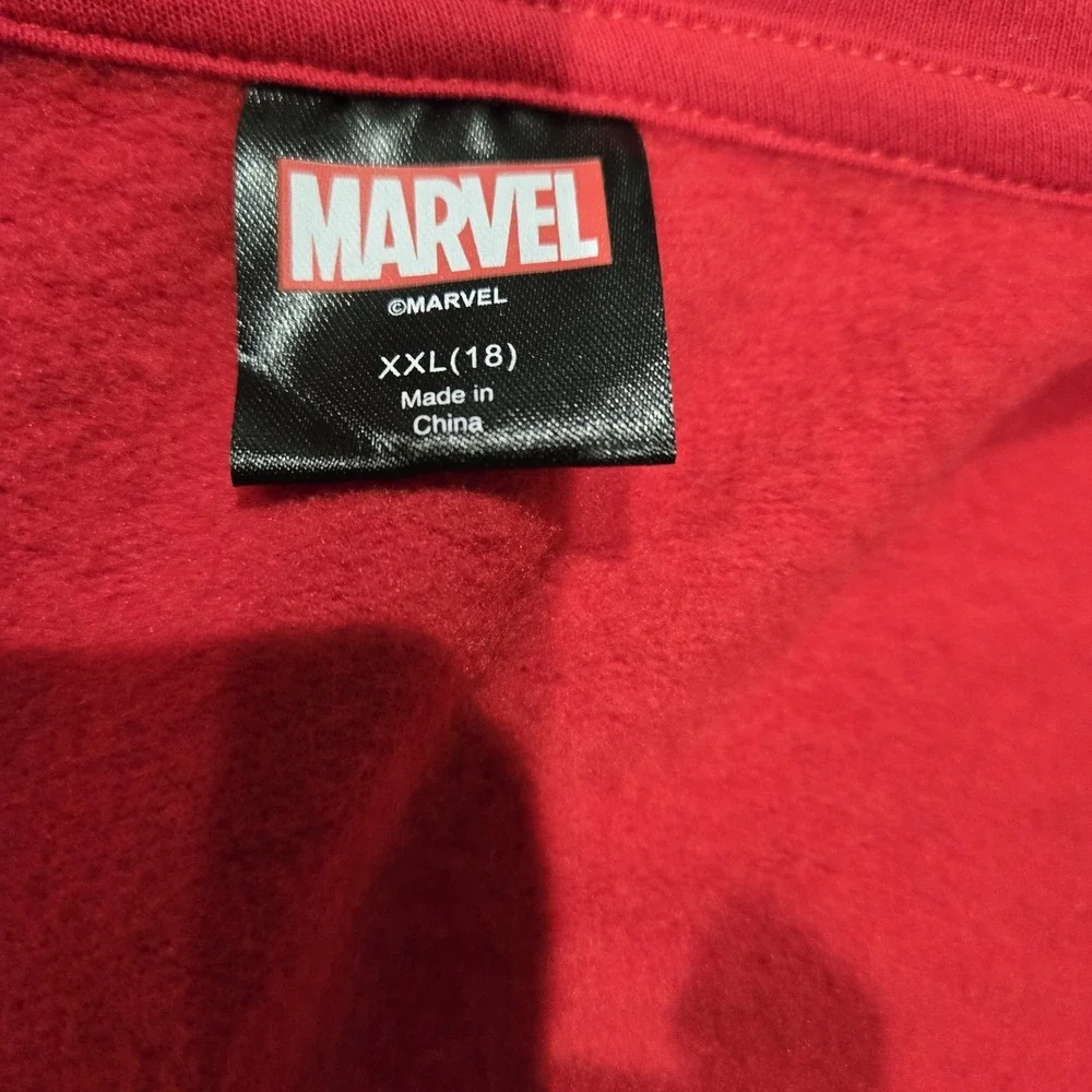 Kids Spiderman Full Zip Hooded Jacket‎ Size Xxl